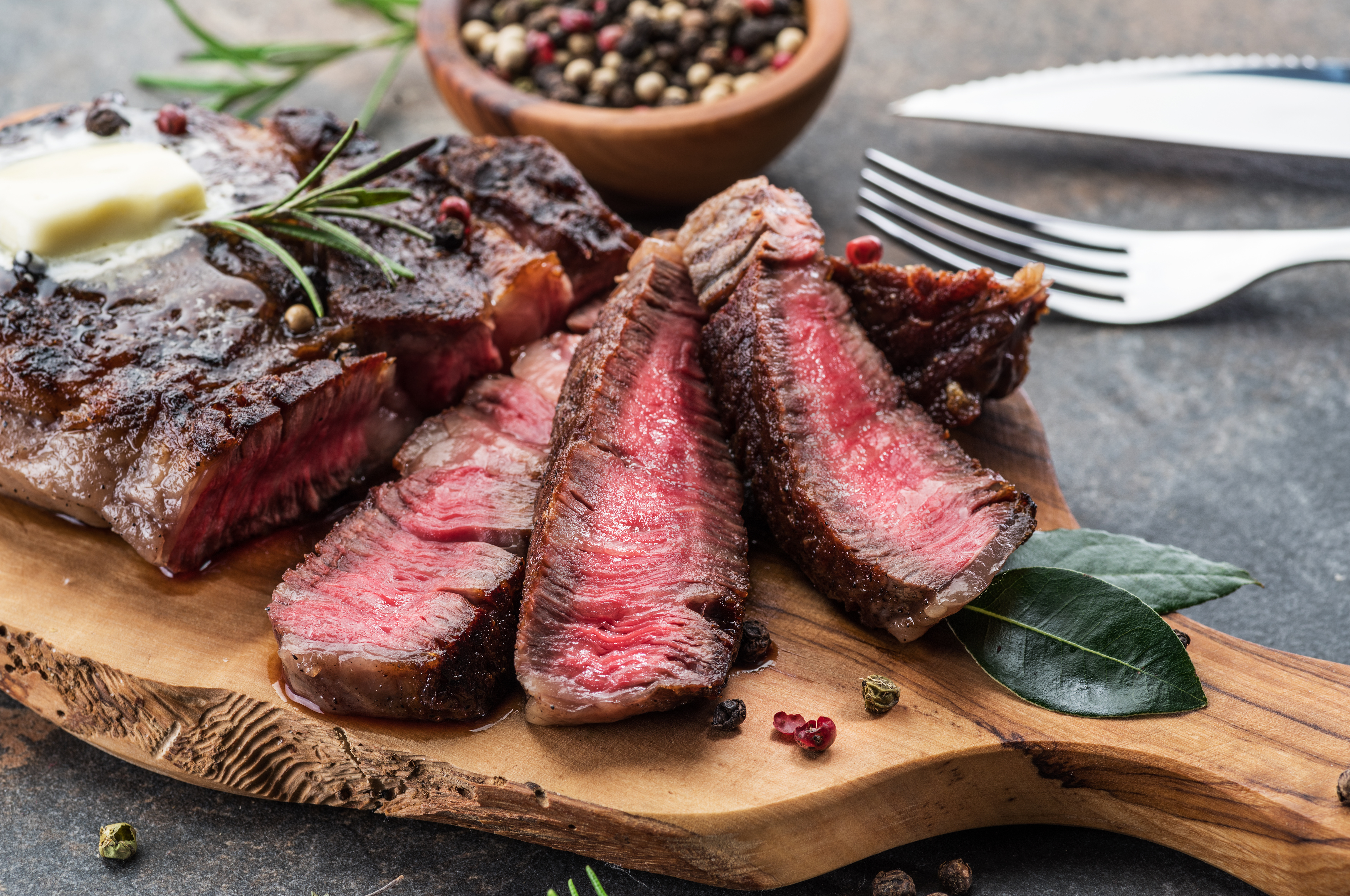 Pan-Seared Coulotte Steak with Herbed Butter Sauce