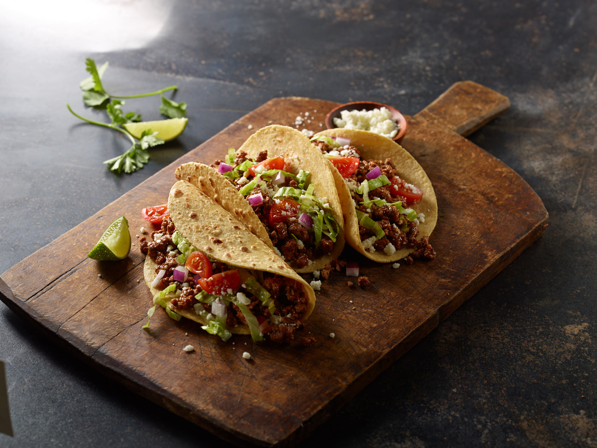 Ground Beef Soft Tacos 