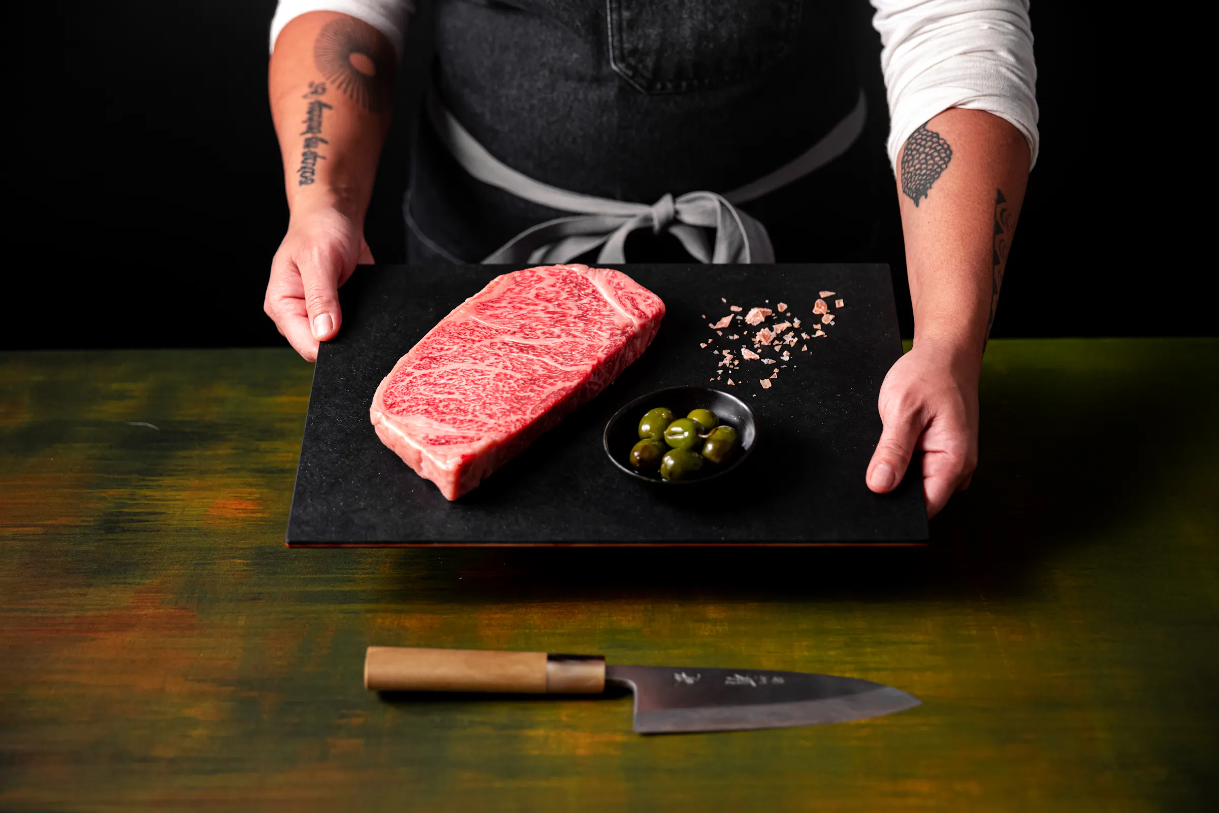 Olive Wagyu Umami