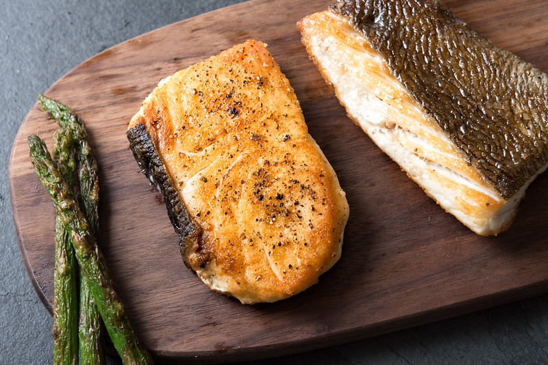 Pan Fried Halibut with Sweet Chili Sauce