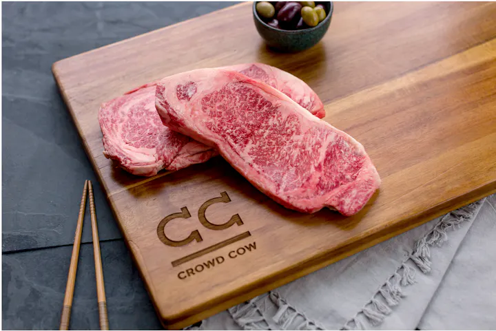 A4 Olive striploins