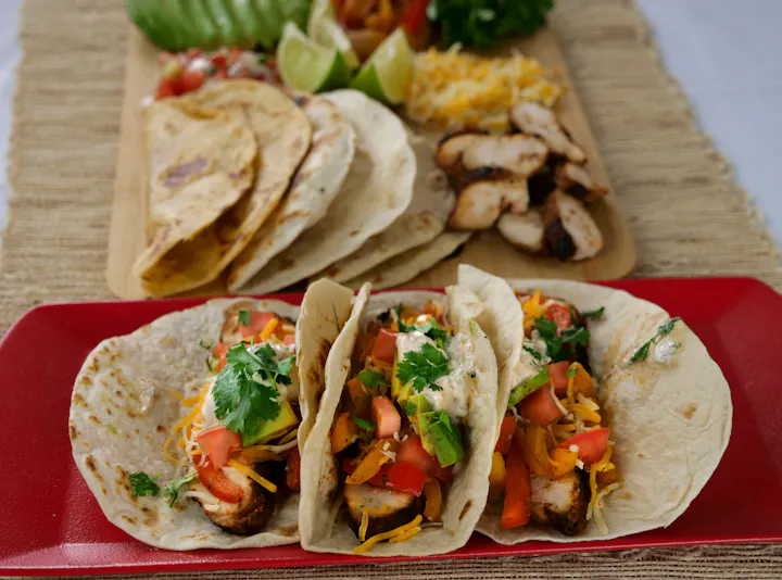 Spicy Chicken Fajitas
