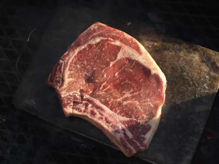 Wagyu on the grill