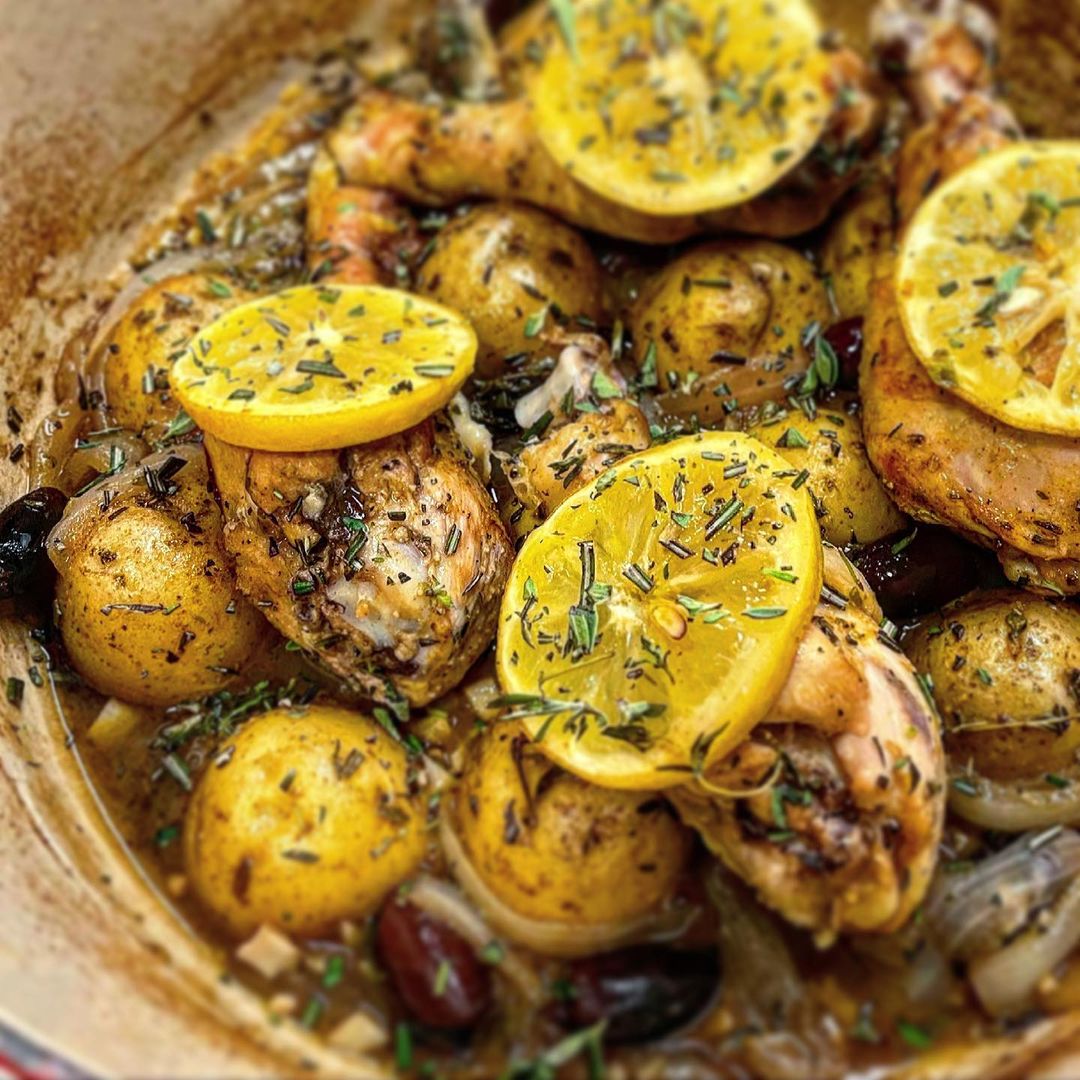 Greek Lemon Chicken and Potatoes