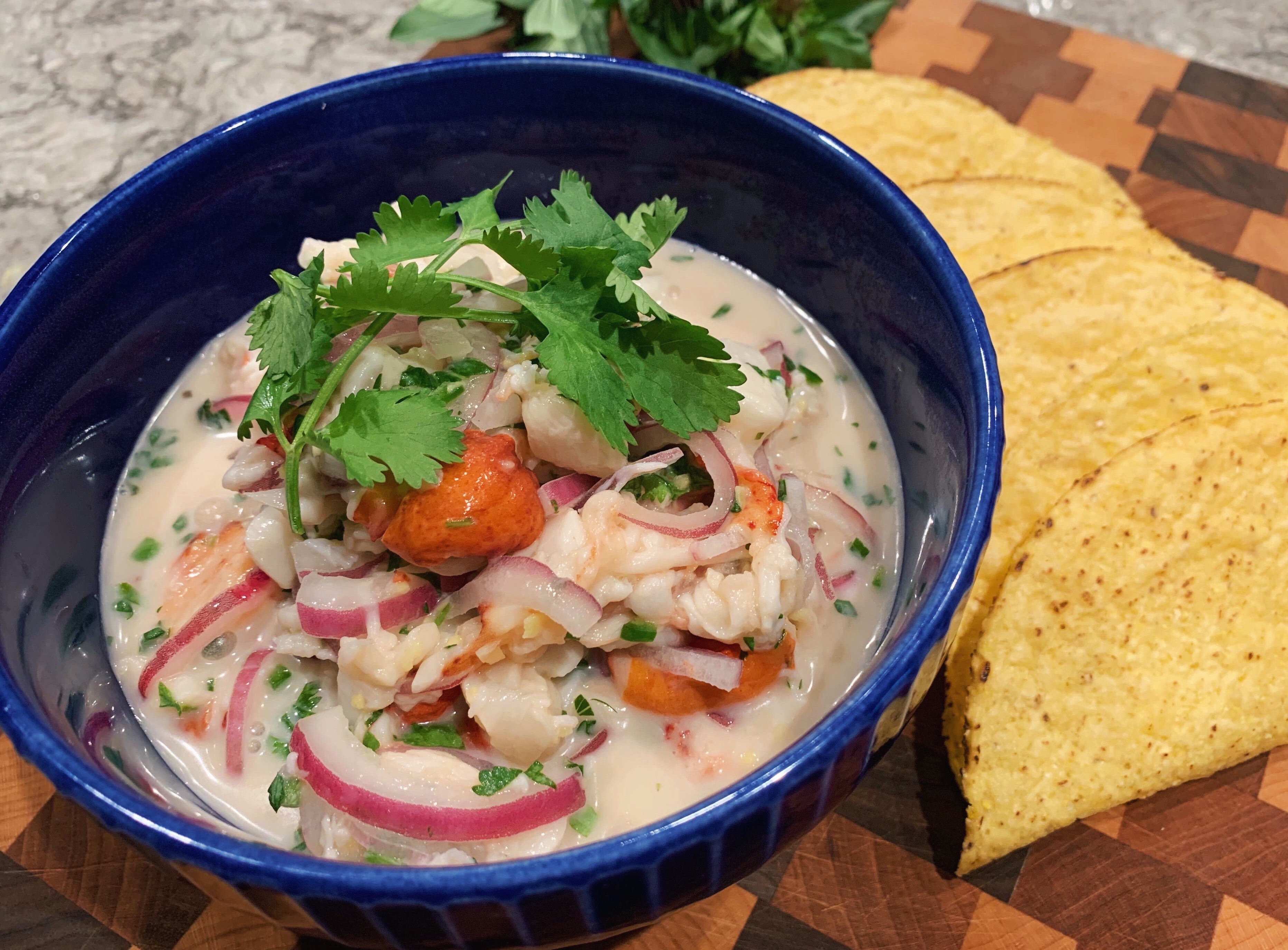 Cold Cracked Lobster Ceviche