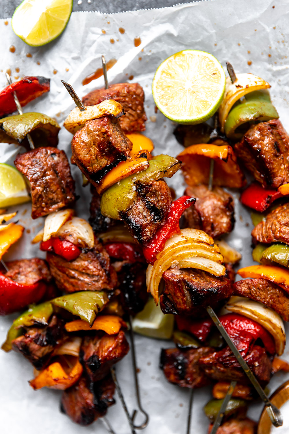 Pistachio-Crusted Sirloin Kebabs