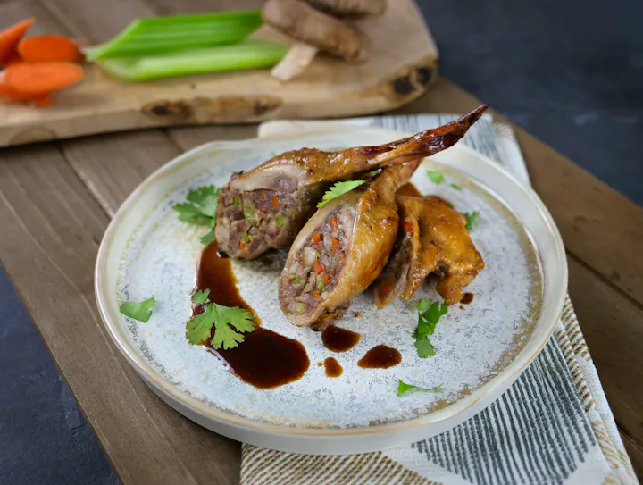 Stuffed chicken wings