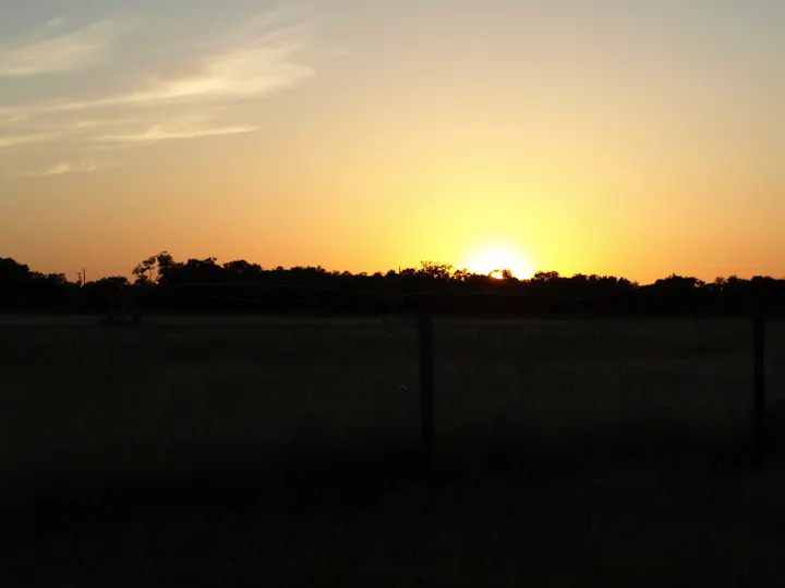 Sunset at Tebben Ranches