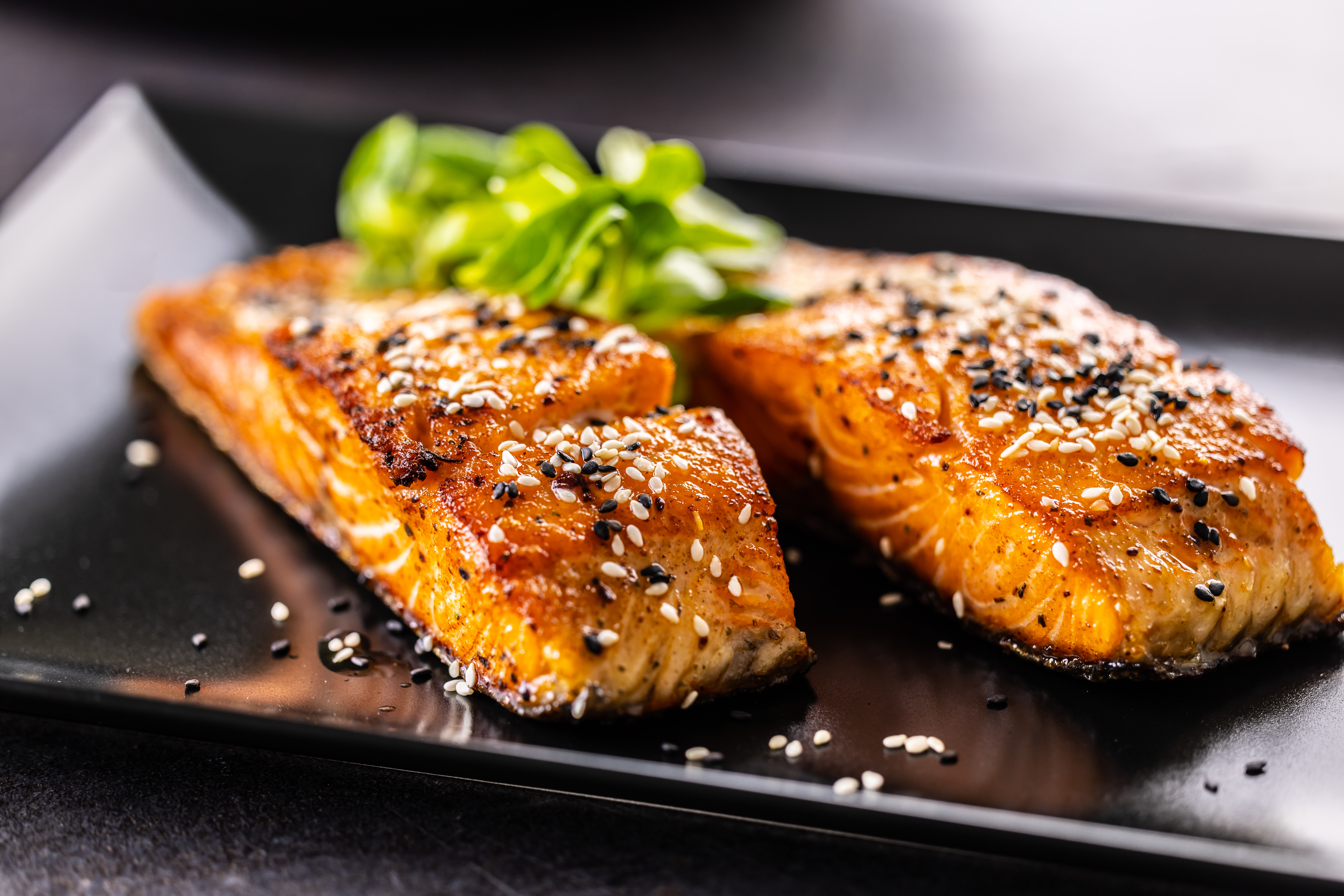 Soy Ginger Marinated Salmon