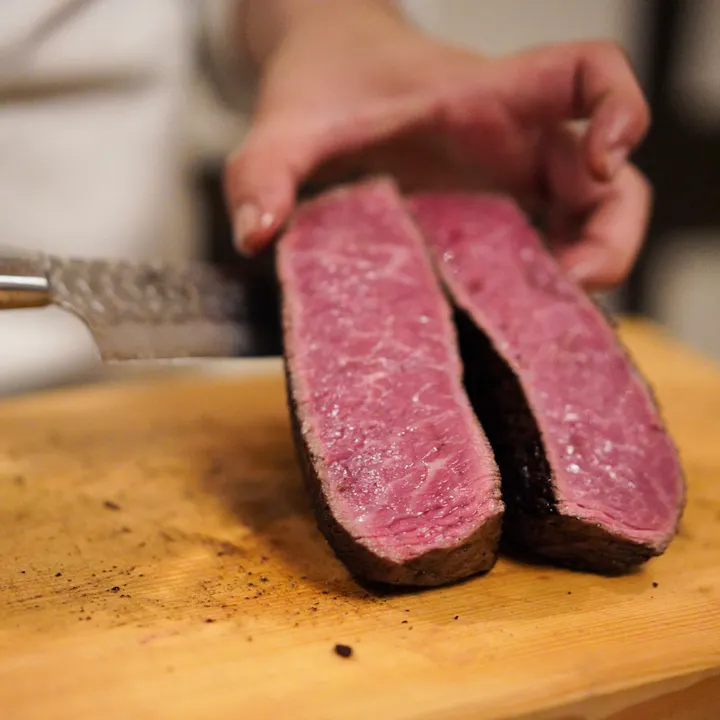 Strips of Wagyu