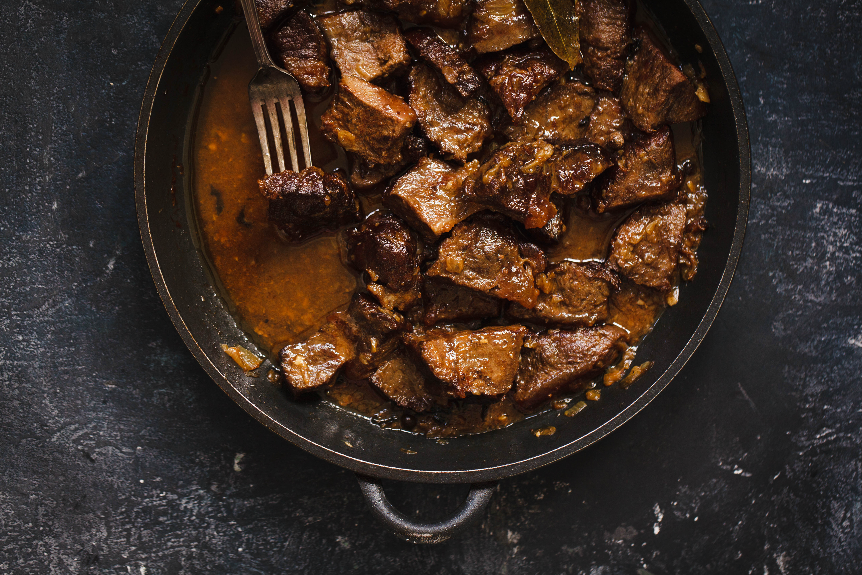 Asian-Inspired Chuck Roast with Jasmine Rice and Chinese Greens