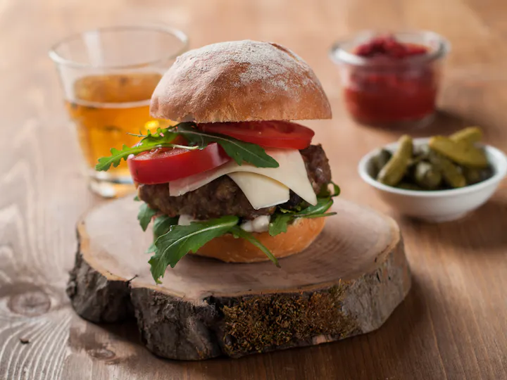 Burger slider