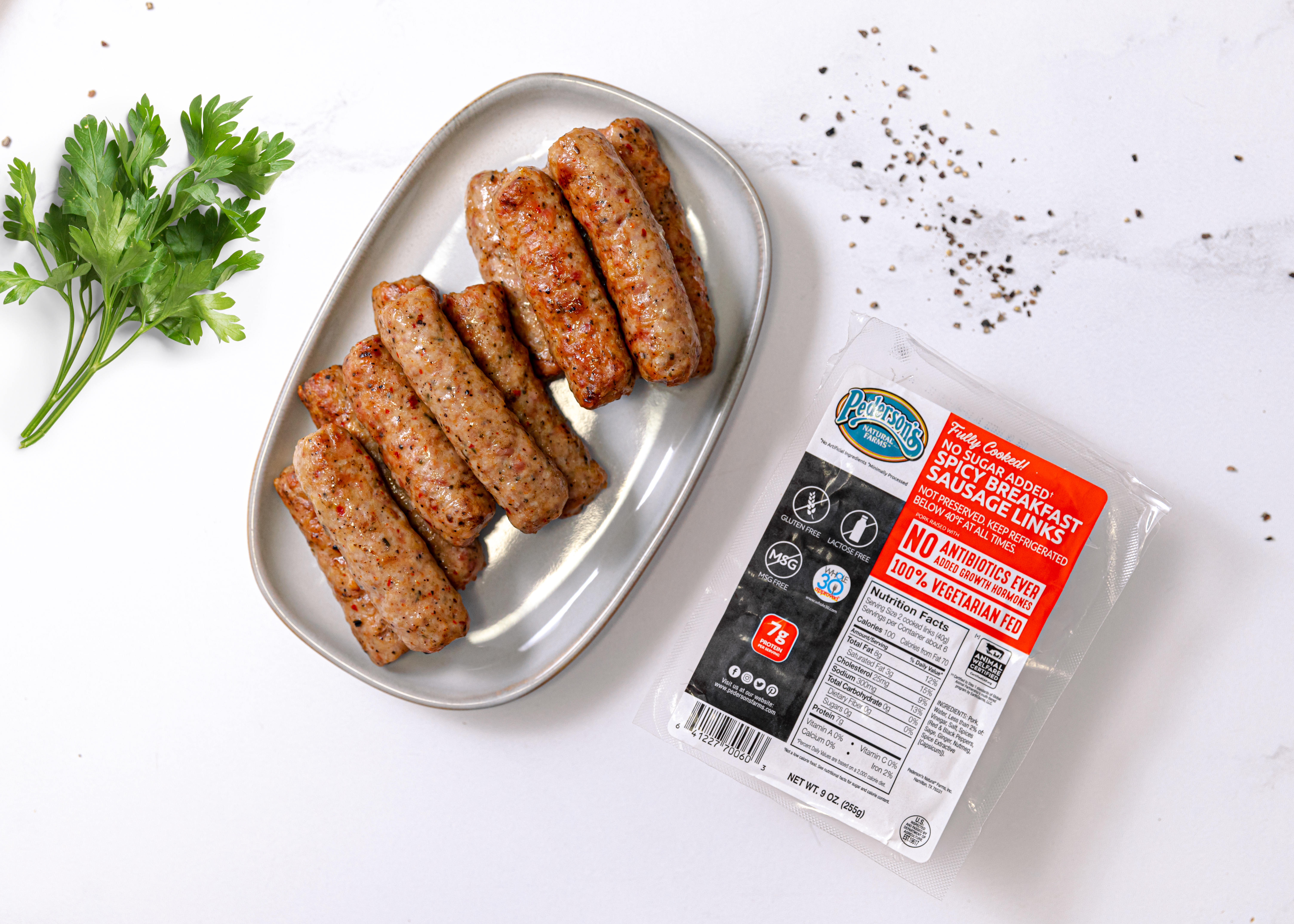 Image of Spicy Breakfast Sausage Links - Fully Cooked