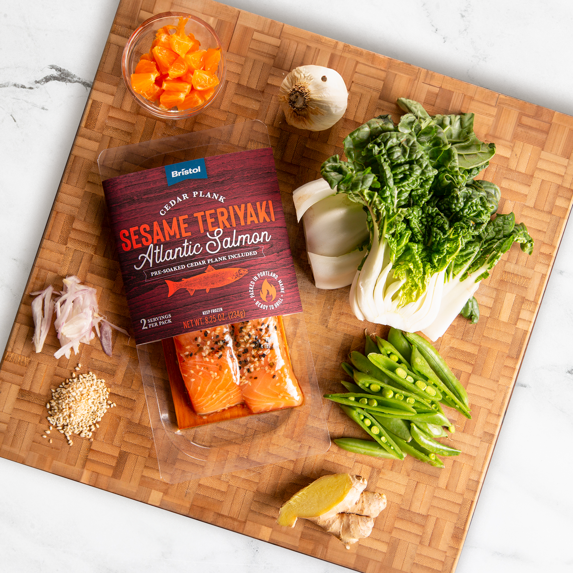 Image of Sesame Teriyaki Atlantic Salmon