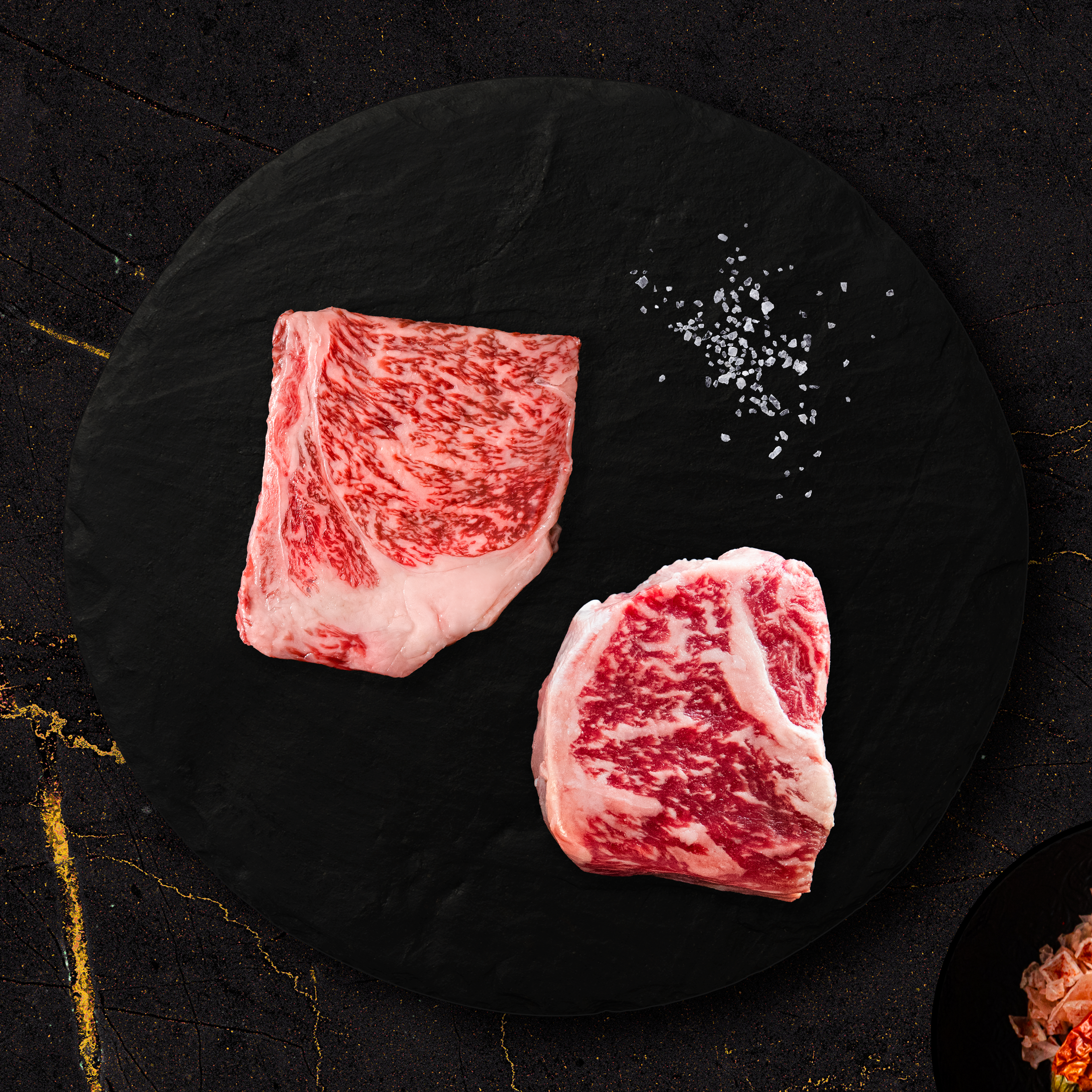 Image of A5 Wagyu NY Strip Steak Pair