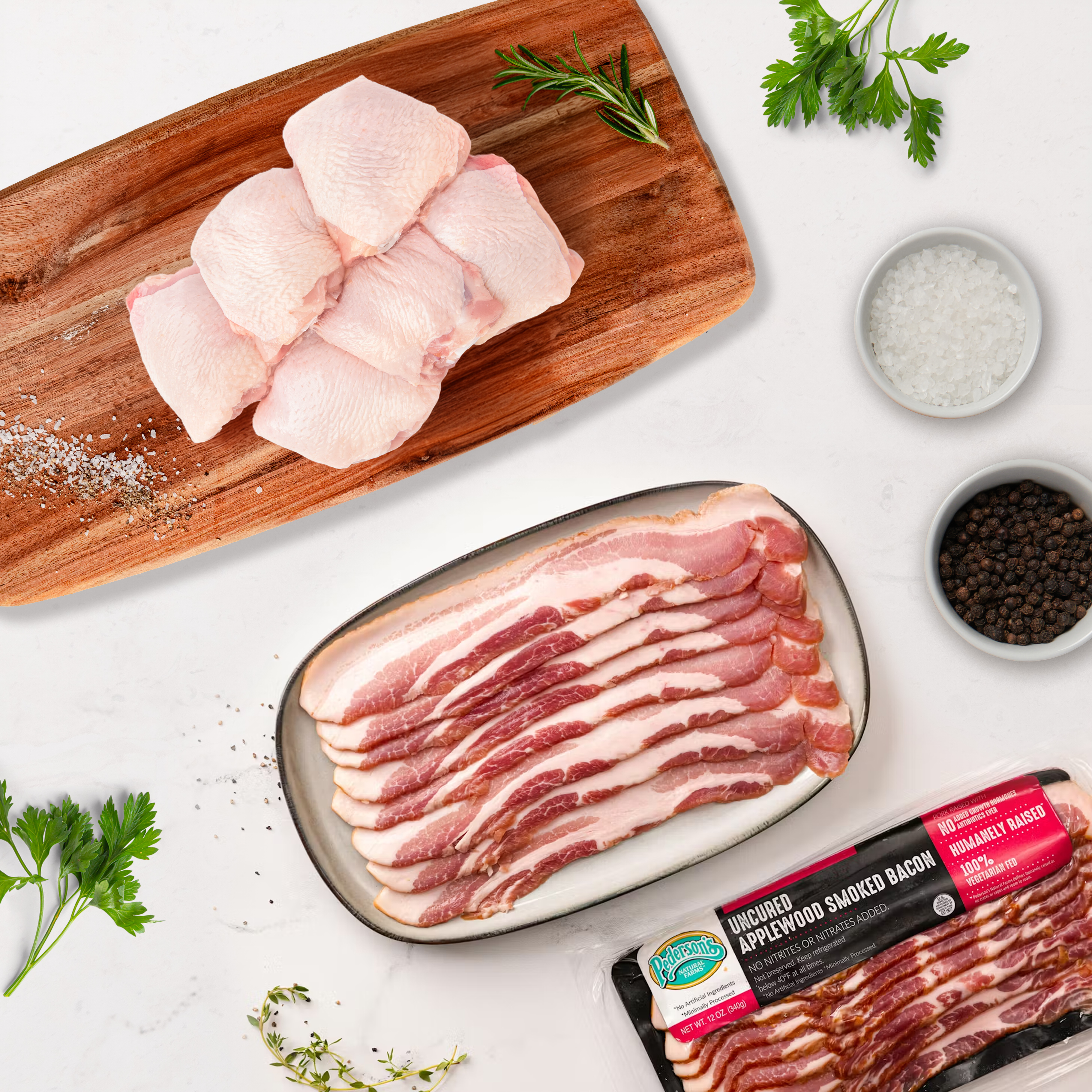 Image of Chicken Thighs & Bacon Value Pack