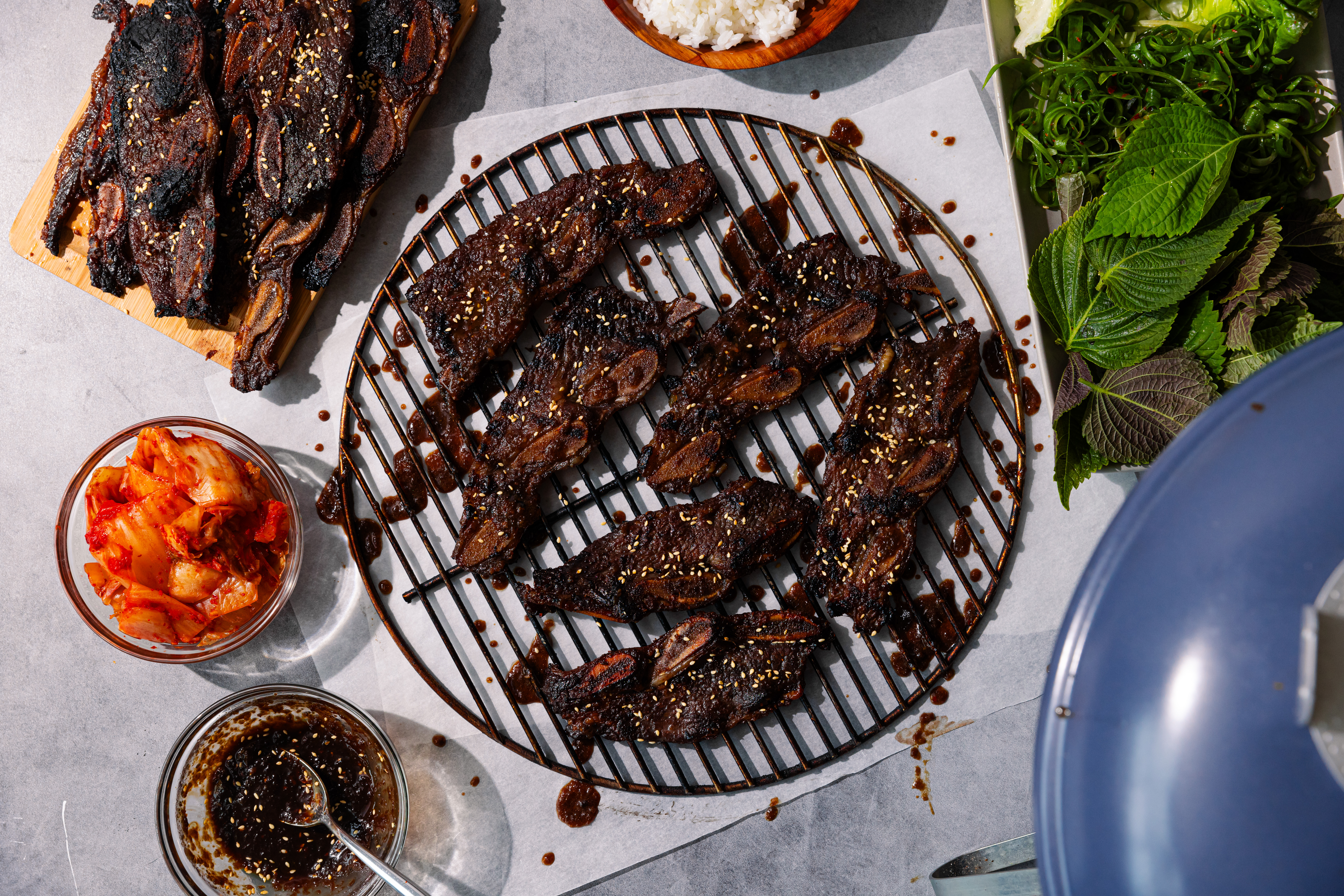 Image of Beef Short Ribs Kalbi-Style