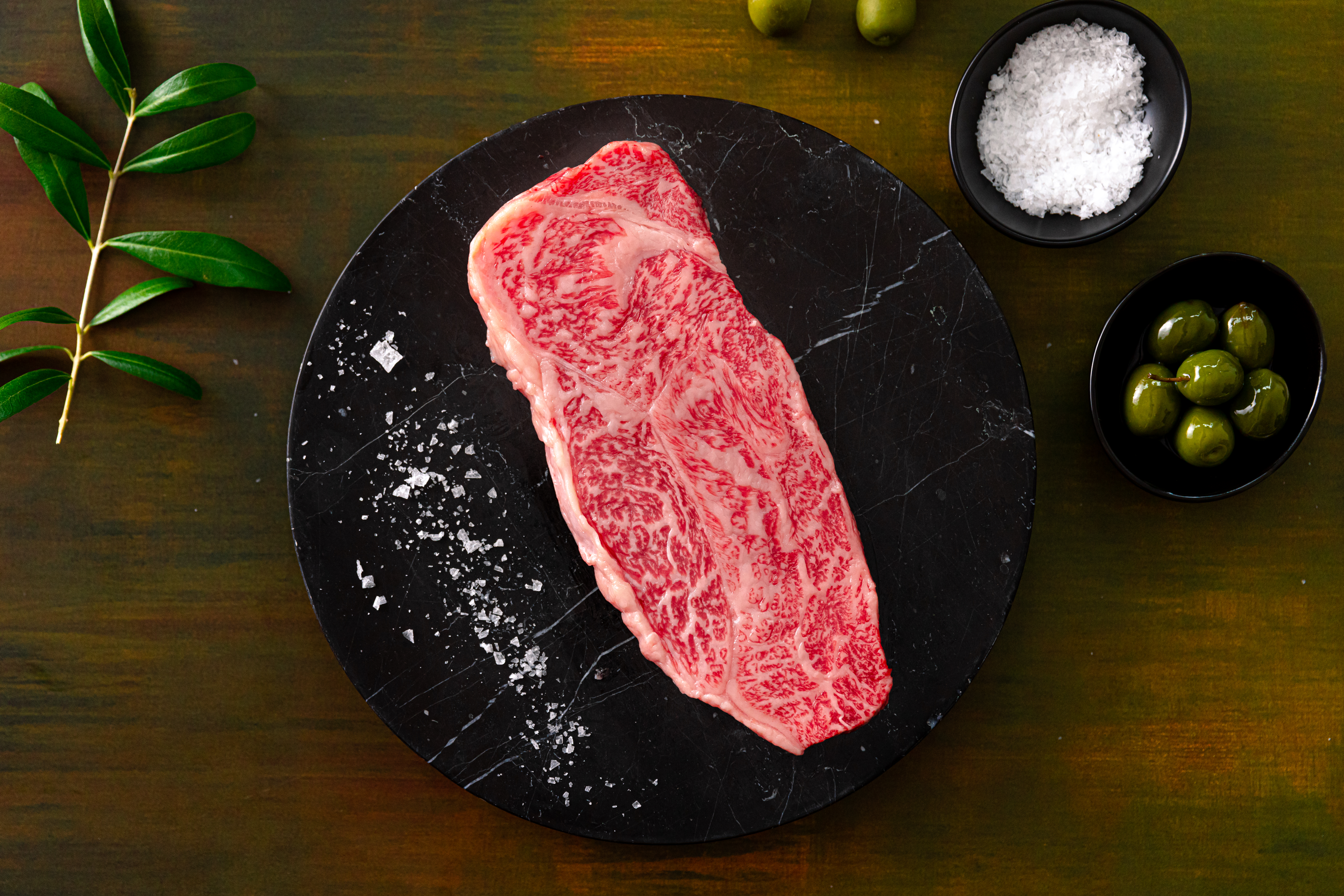 Image of Japanese A5 Olive Wagyu Striploin Ends