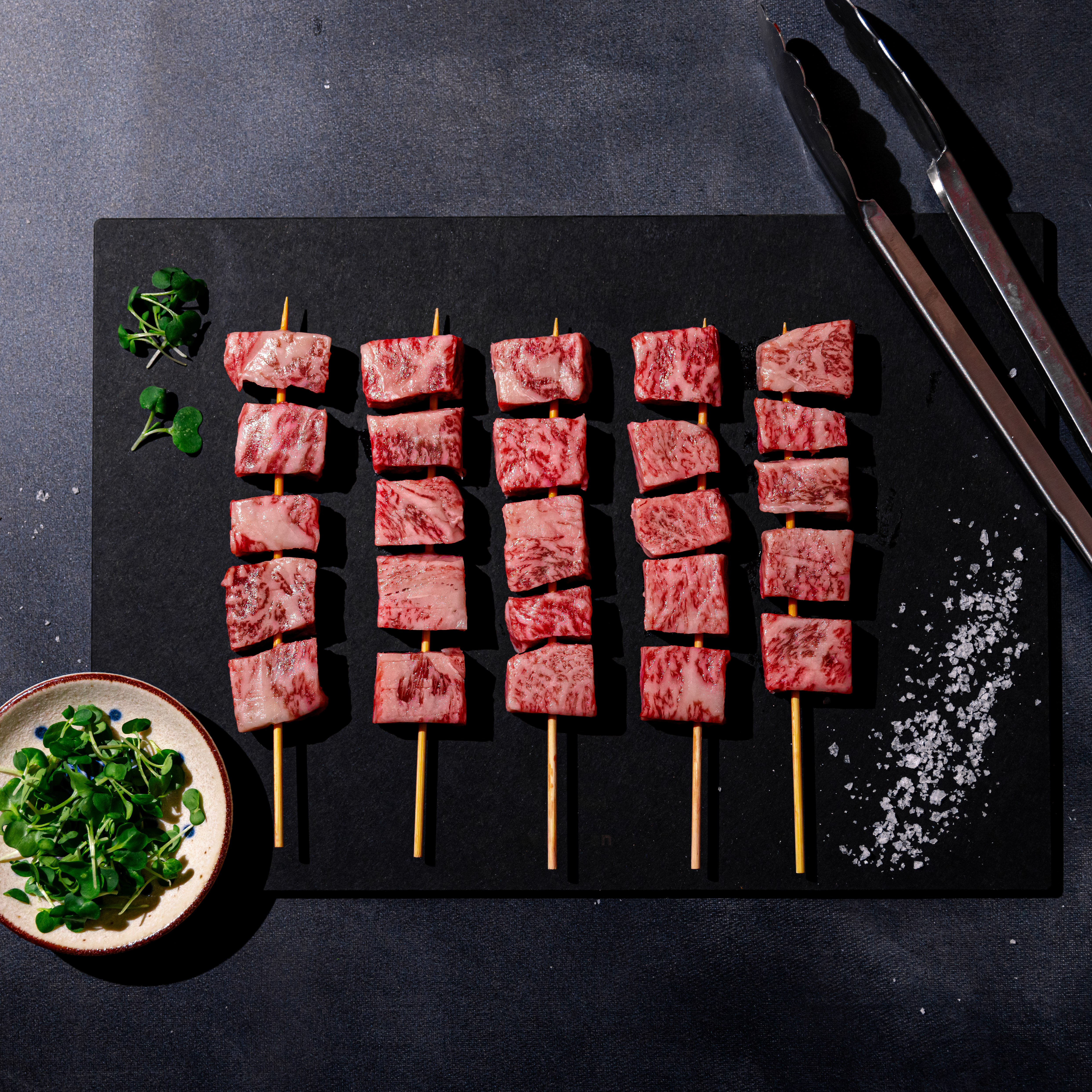 Image of Japanese A5 Wagyu Striploin Skewers	