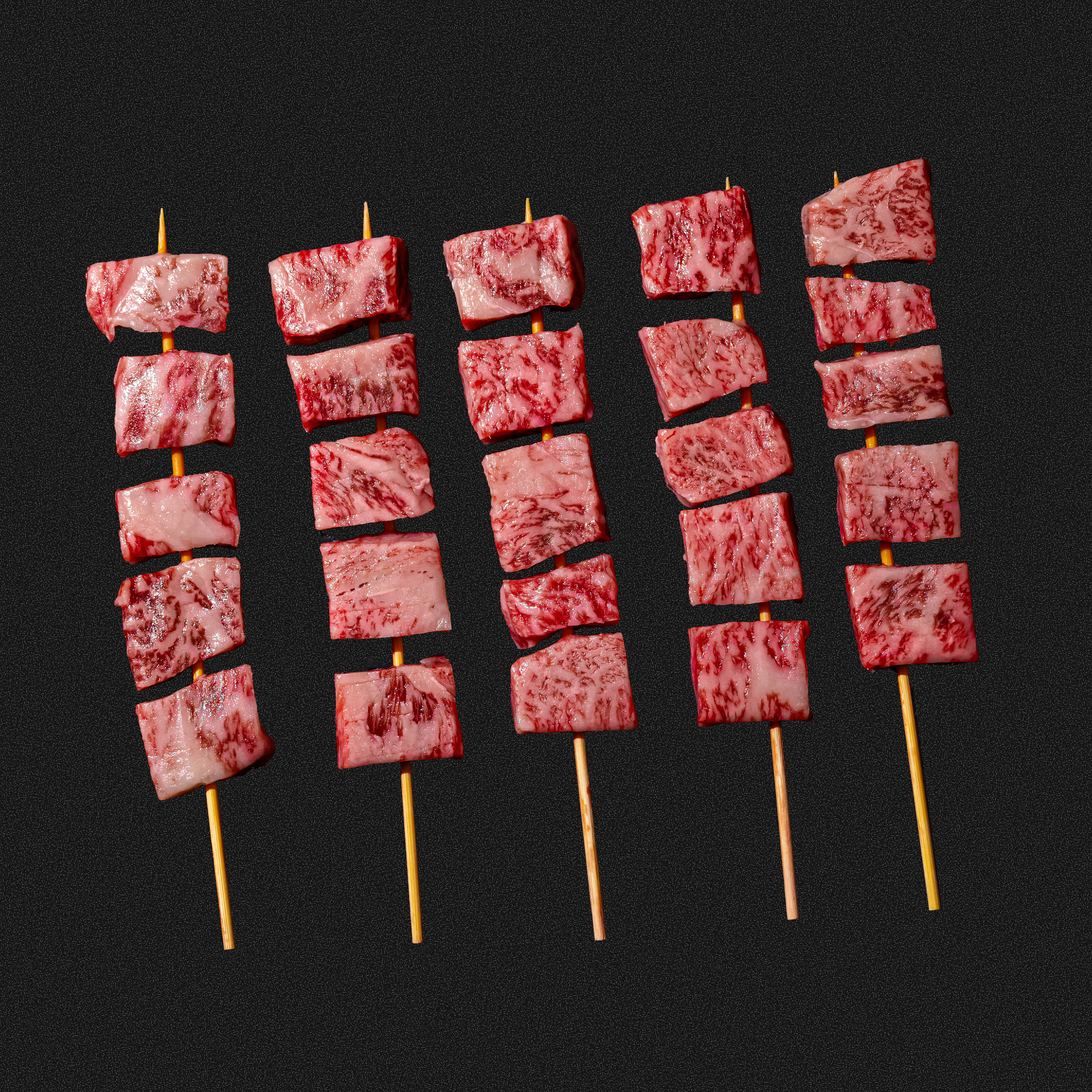 Image of Japanese A5 Wagyu Striploin Skewers	
