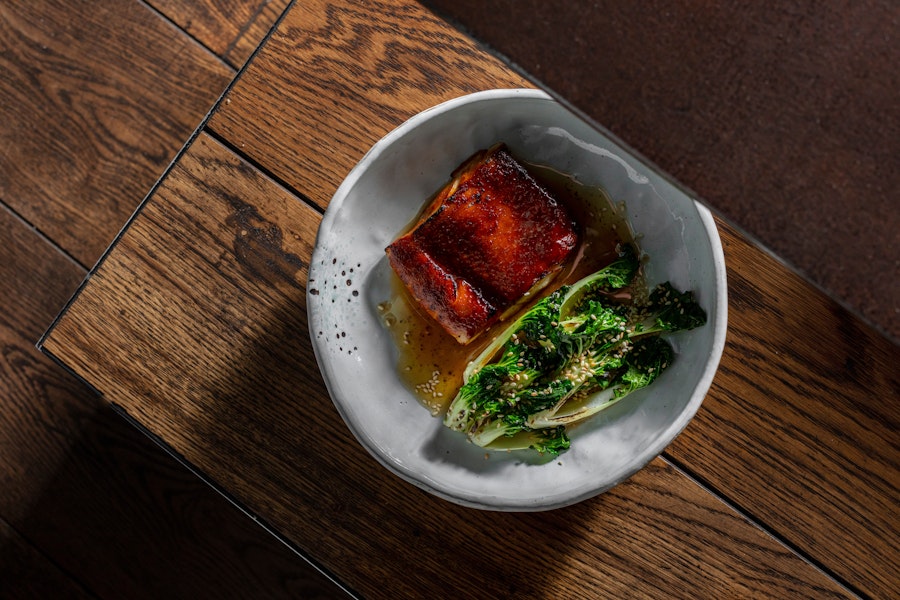 Soy and Miso Marinated Arctic Char