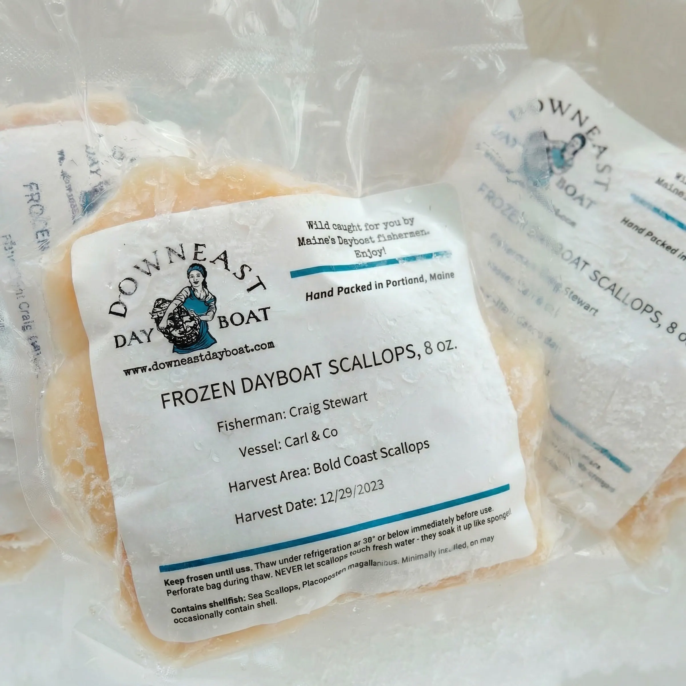 Image of Bold Coast Wild Maine Scallops