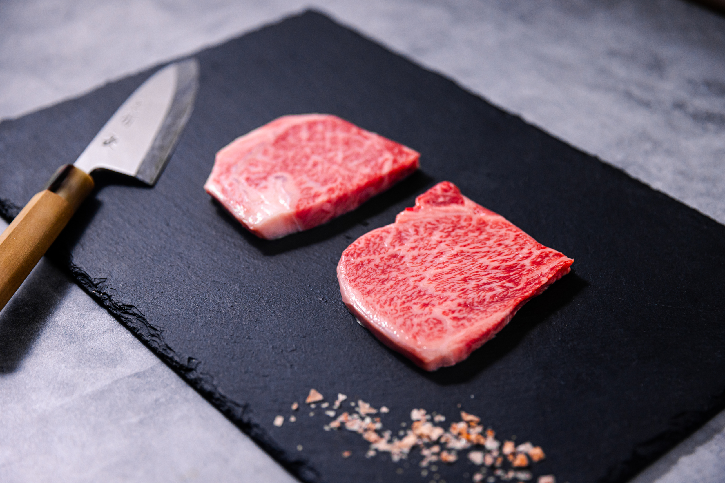 Image of Japanese A5 Wagyu Petite Striploin Duo