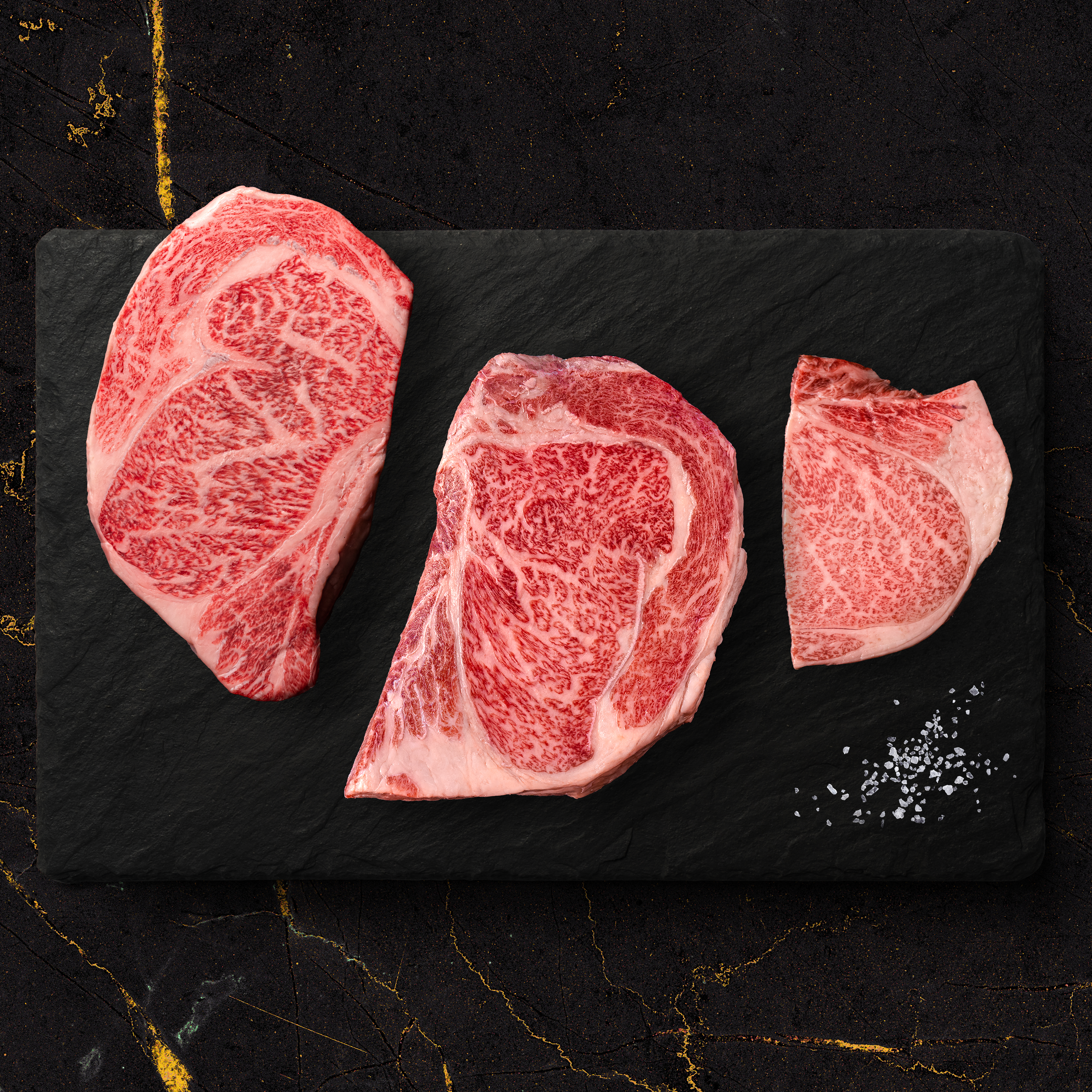 Image of Miyazaki & Kagoshima A5 Ribeye Flight w/Free Petite Ribeye