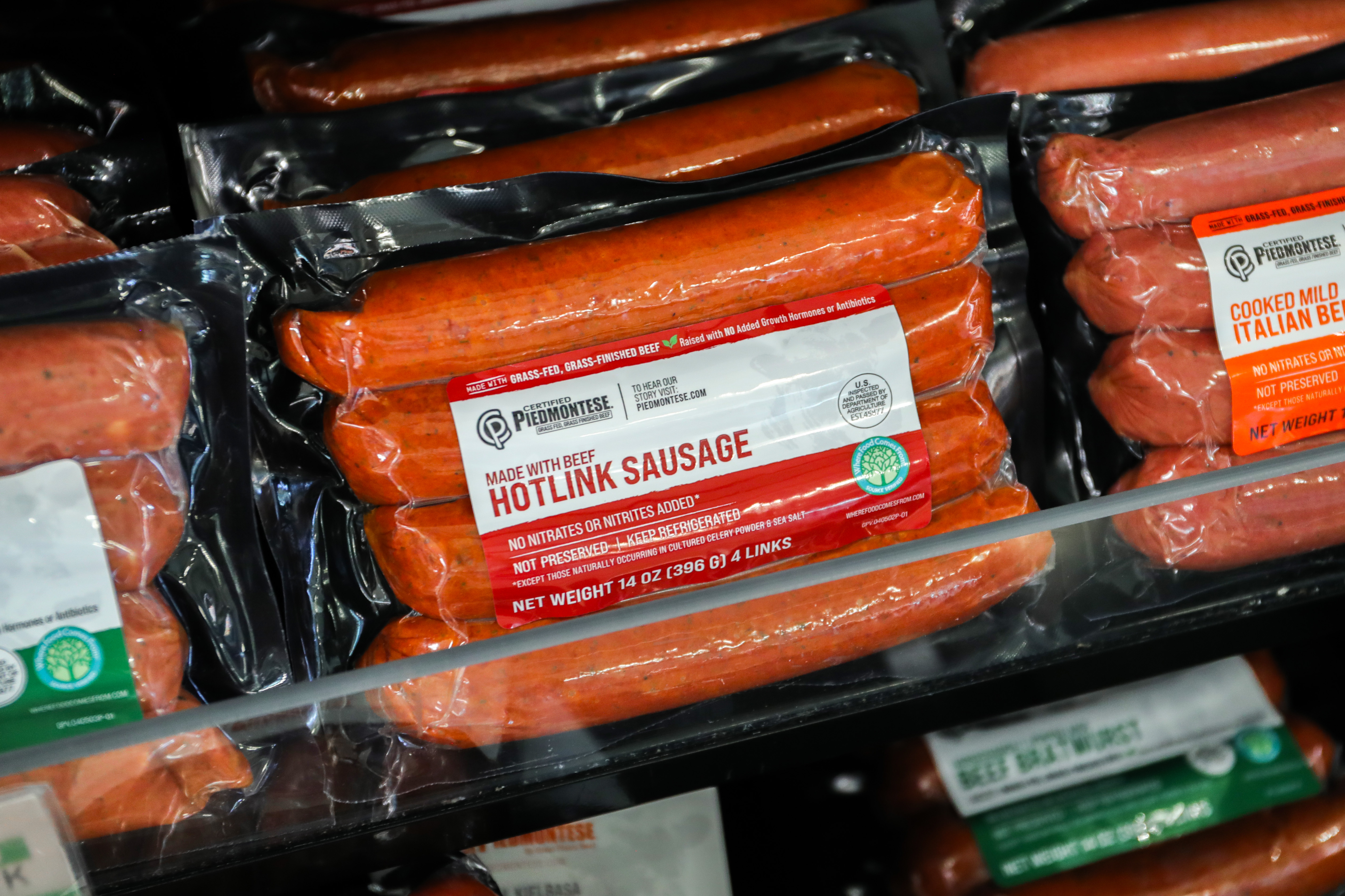 Image of Beef Hot Link Sausages