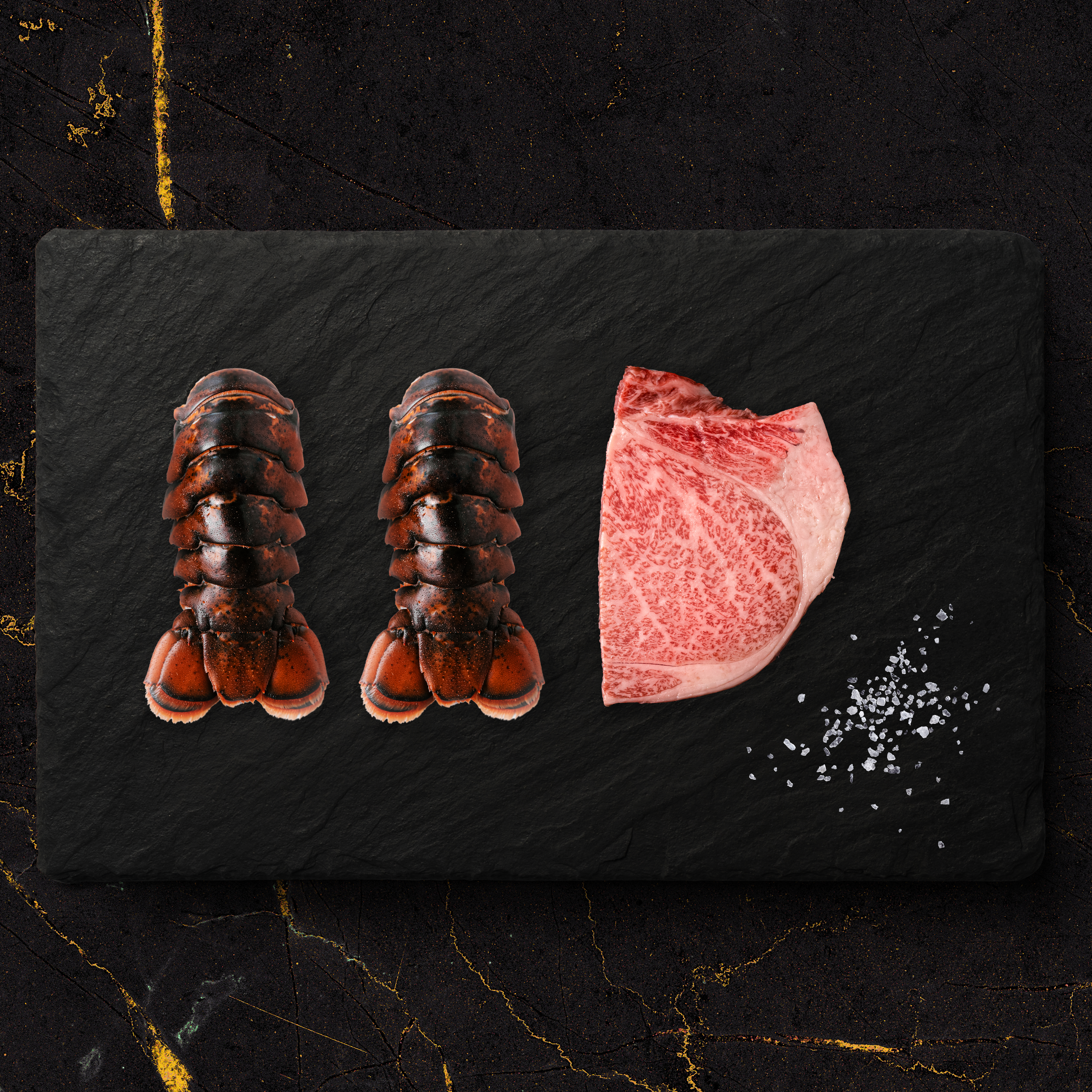 Image of A5 Wagyu Surf & Turf Sampler
