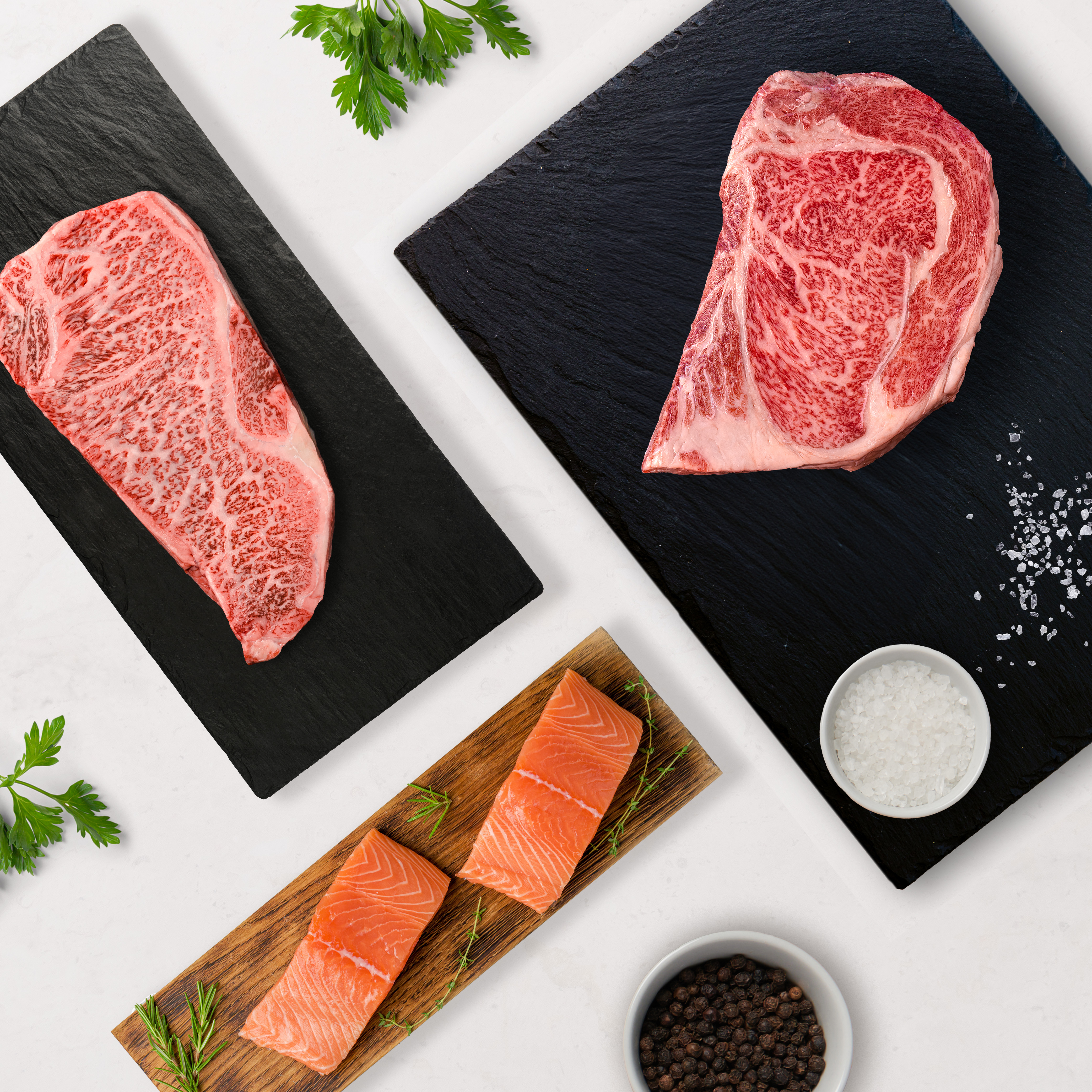 Image of Wagyu and Ora King Surf & Turf Bundle