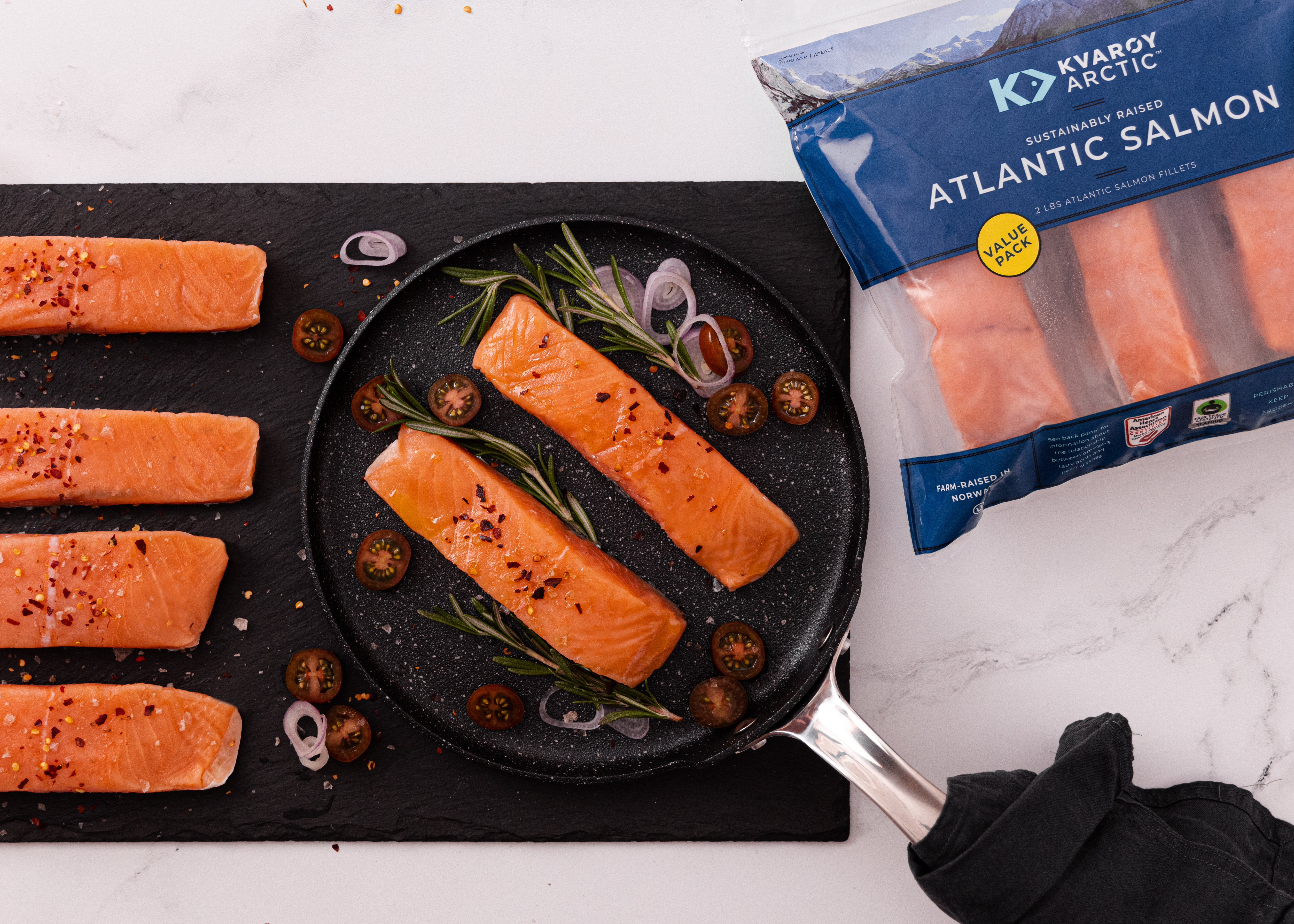 Image of Fair Trade Norwegian Atlantic Salmon Family Pack