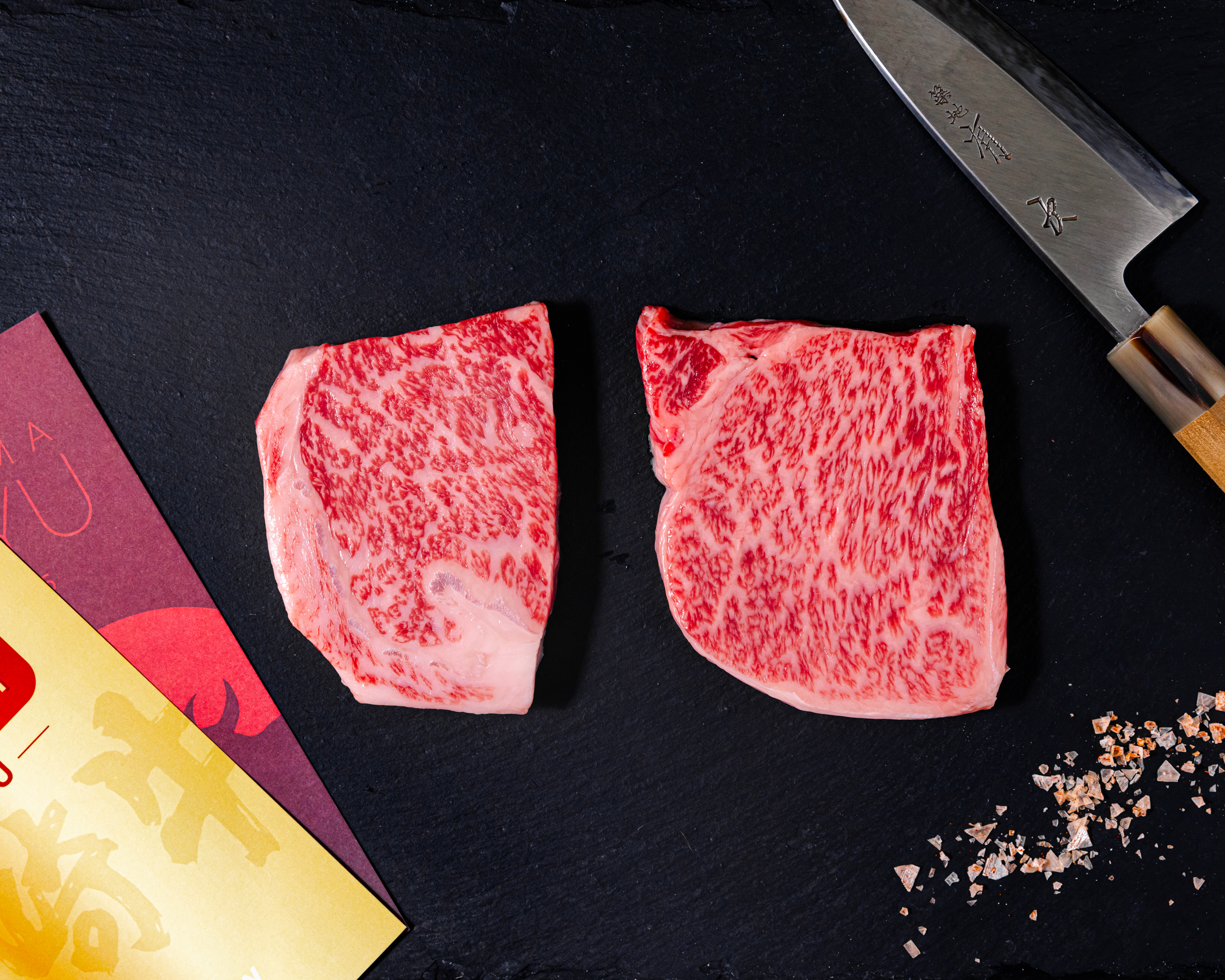 Image of Japanese A5 Wagyu Petite Striploin Duo